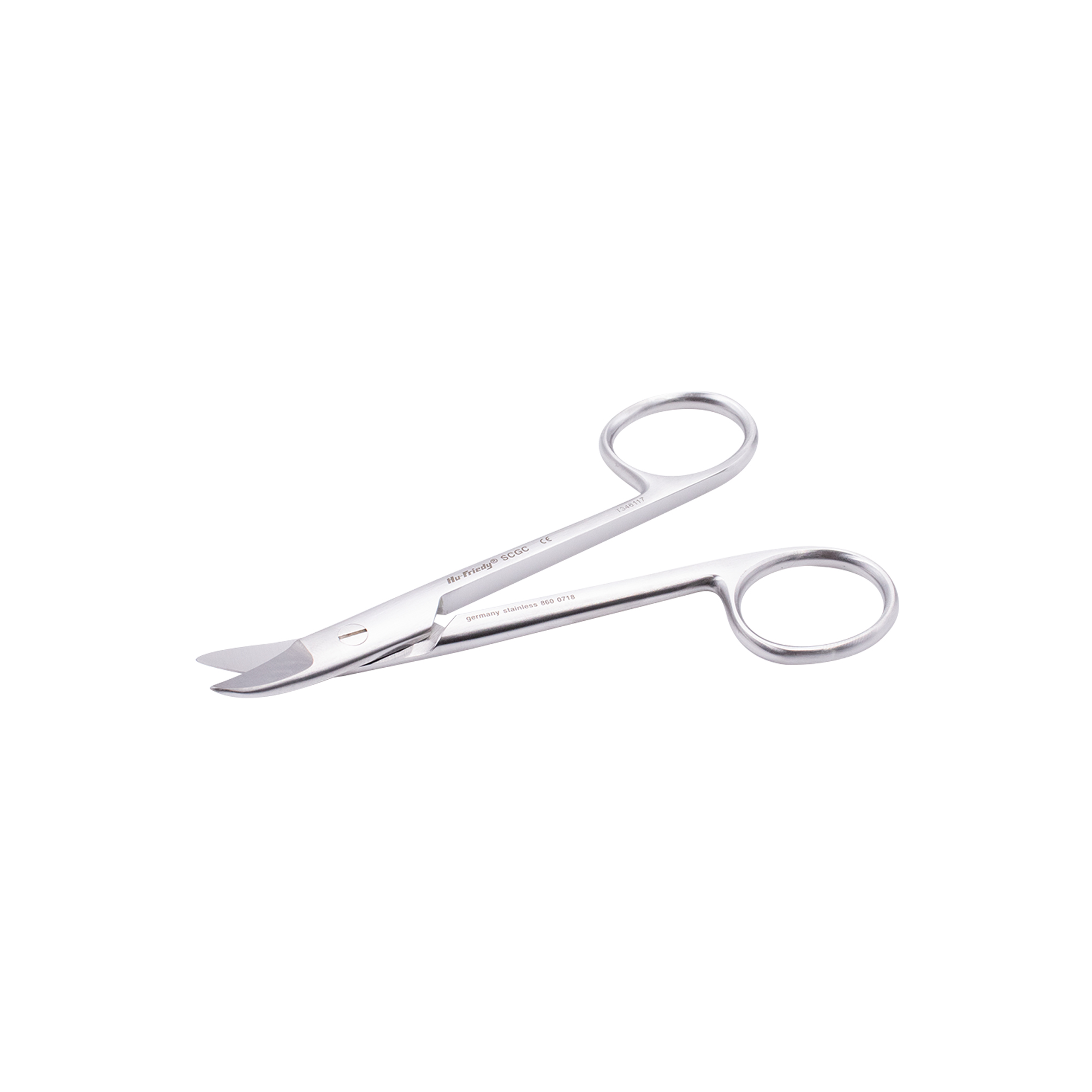 TIJERA ORO/CORONAS CURVA (12CM) HU-FRIEDY