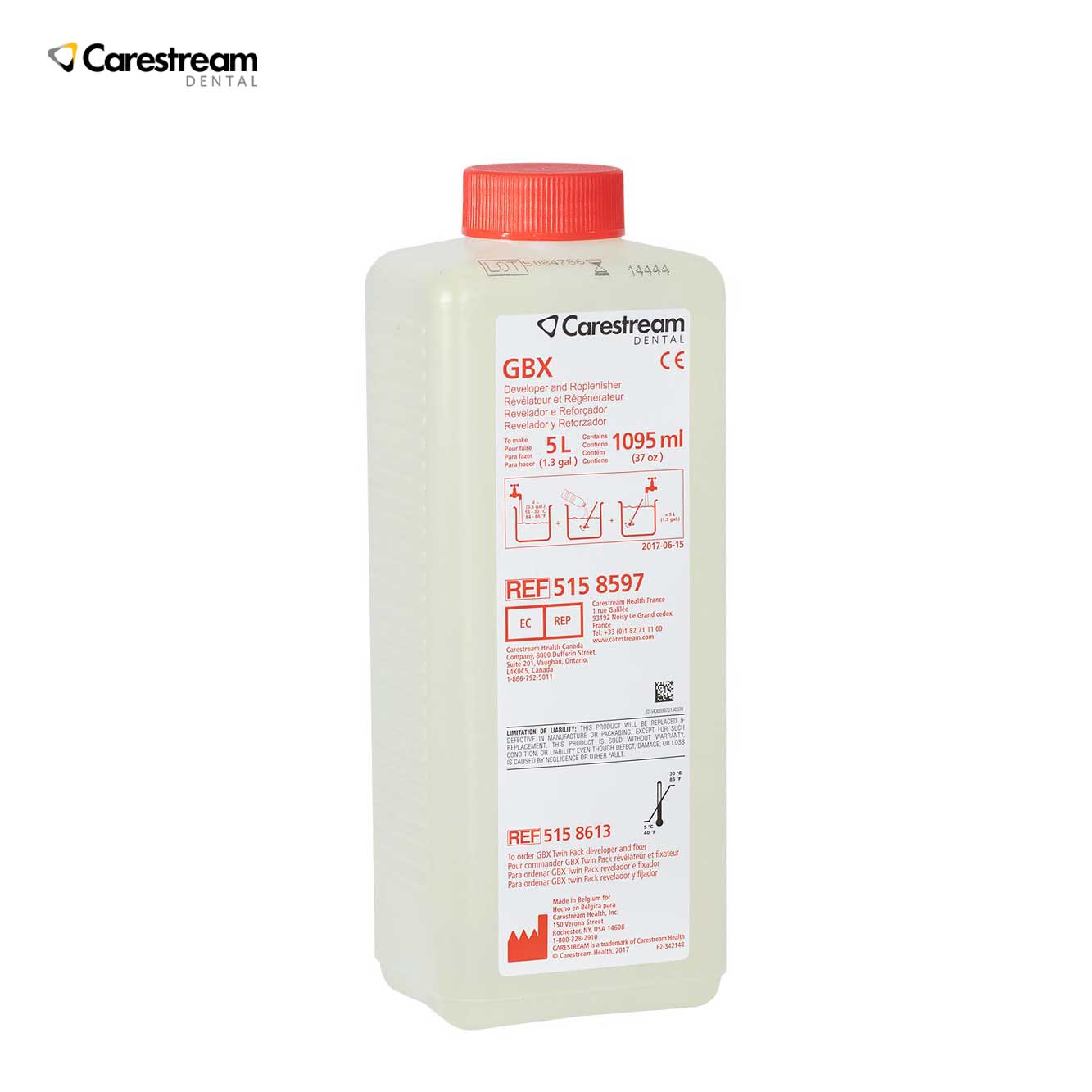 REVELADOR CARESTREAM 1LT