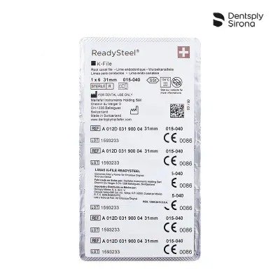 LIMA K-FILE READYSTEEL  NO 15-40 (31 MM)