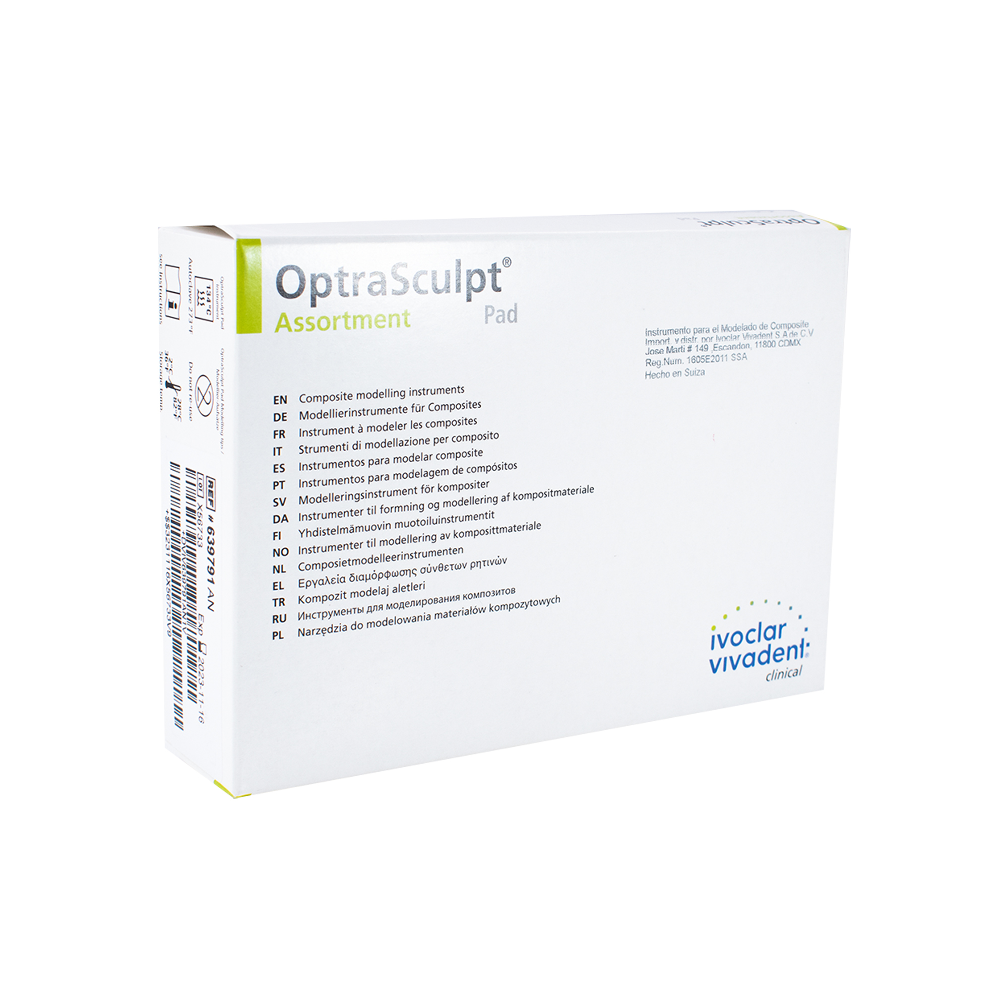 OPTRASCULPT PAD ASSORTMENT