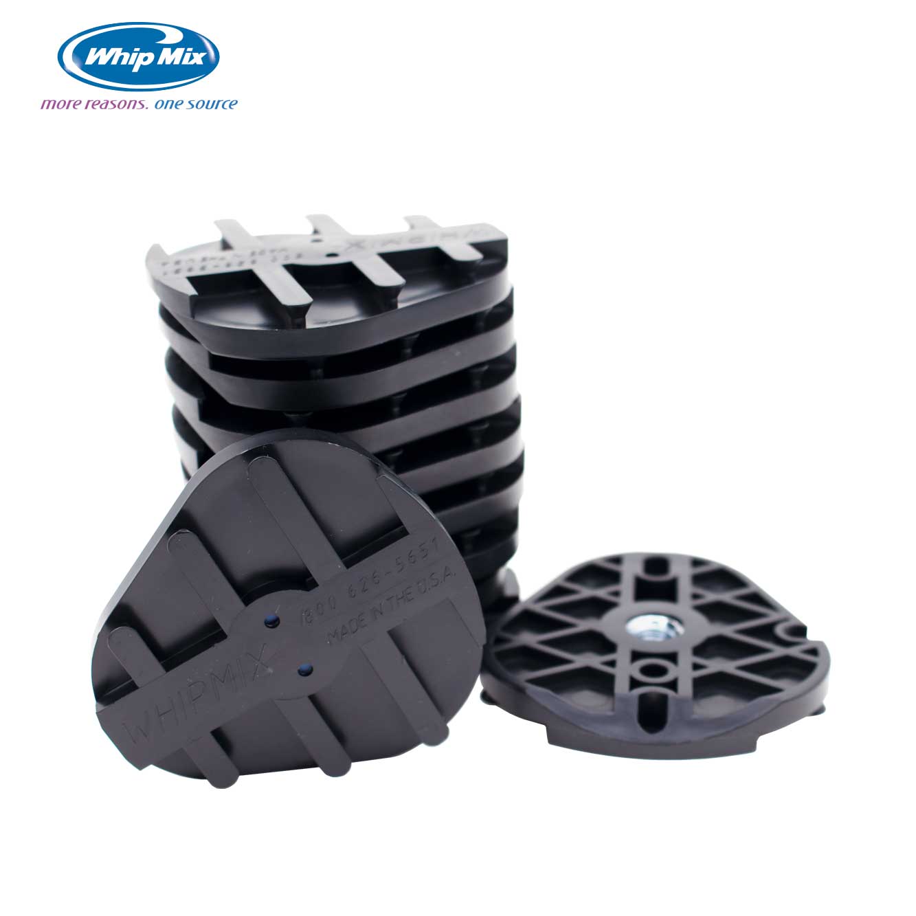 JUEGO DE PLATINAS DE MONTAJE HANAU CON 10